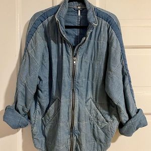 Free People Dolman Quilted Jacket